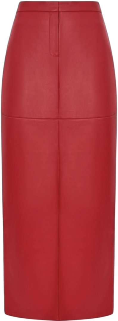 Red Maxi Skirt The Plumb Lamb